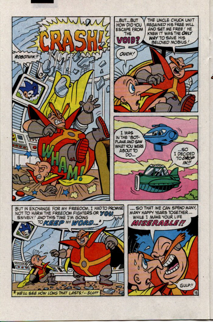 Sonic - Archie Adventure Series January 1996 Page 16